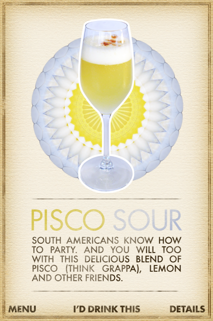 What Cocktail? - Pisco Sour